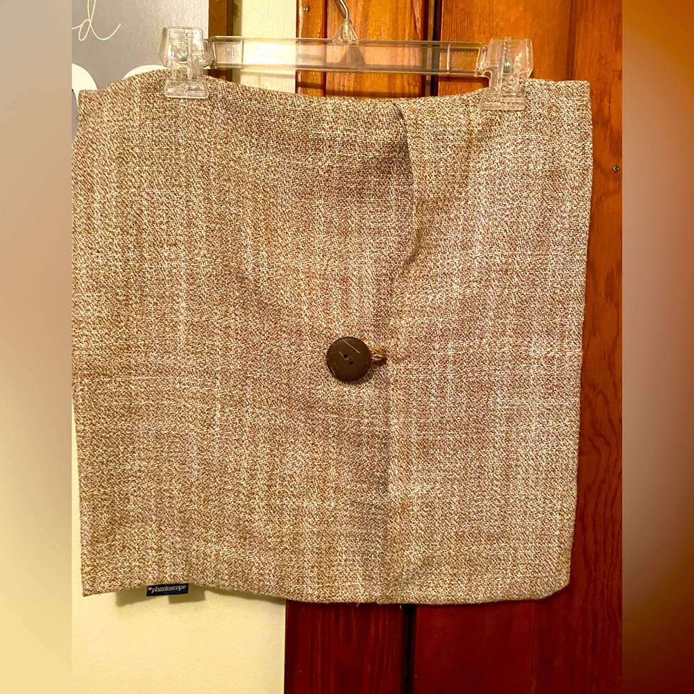 Cute button pillow case